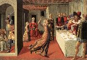 GOZZOLI, Benozzo The Dance of Salome  dfg oil painting reproduction
